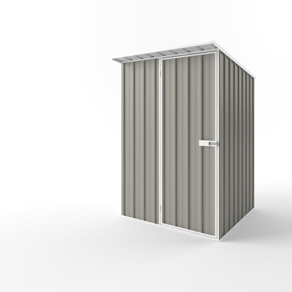 Skillion Roof Garden Shed 1.50m (w) x 1.50m (d)x 2.10m (h)  Birch Colour
