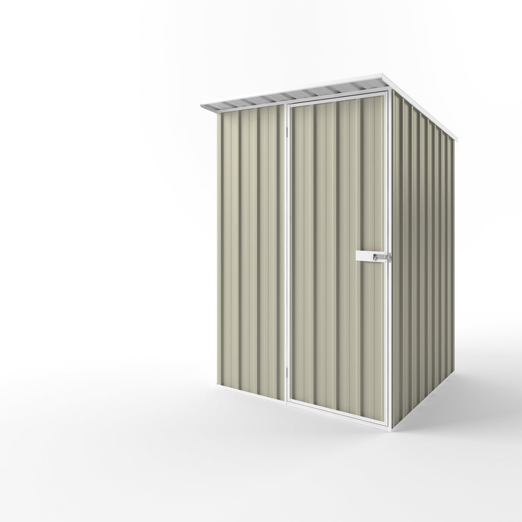 Skillion Roof Garden Shed 1.50m (w) x 1.50m (d) Standard - 2.10m Merino Colour