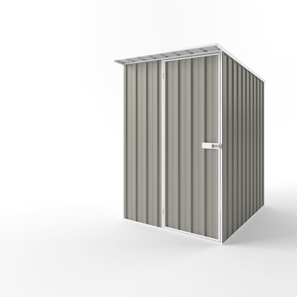 Skillion Roof Garden Shed 1.50m (w) x 1.90m (d)x 2.10m (h)  Birch Colour