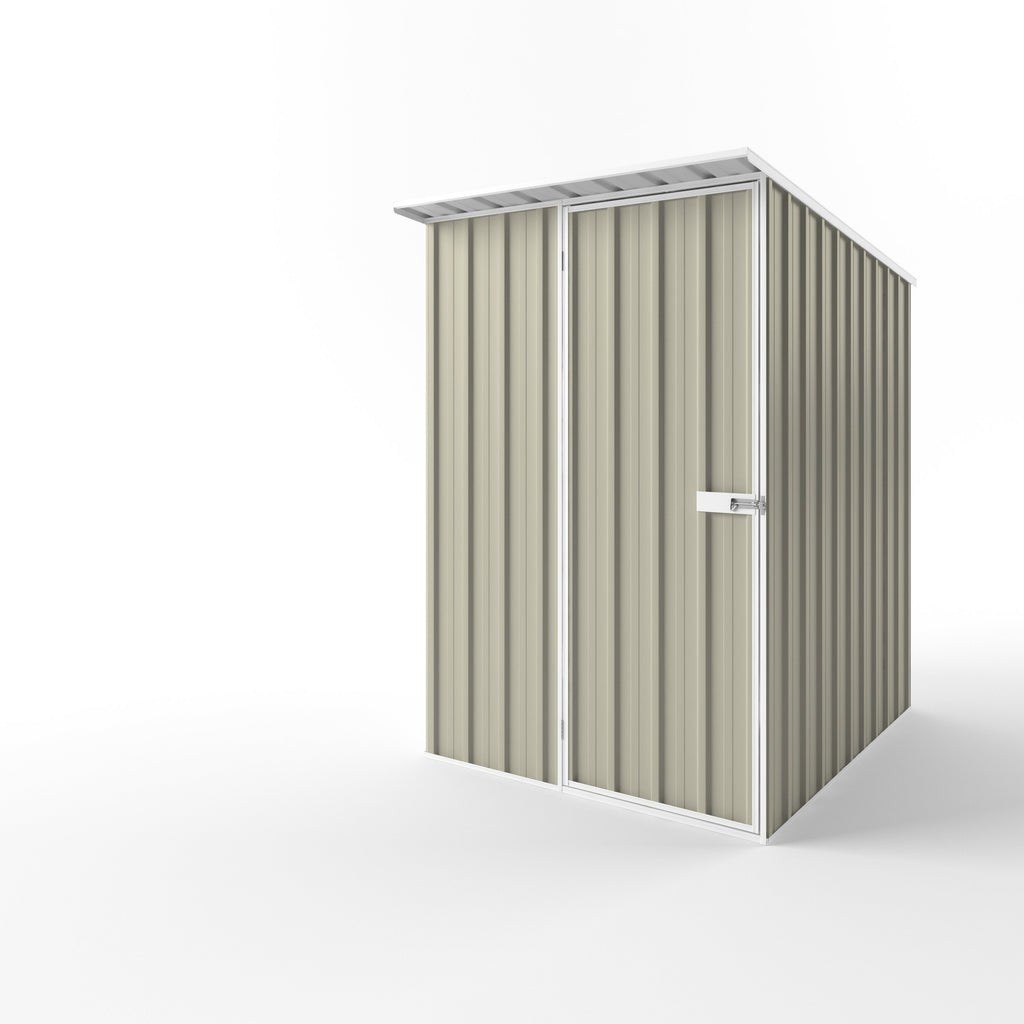 Skillion Roof Garden Shed 1.50m (w) x 1.90m (d) Standard - 2.10m Merino Colour