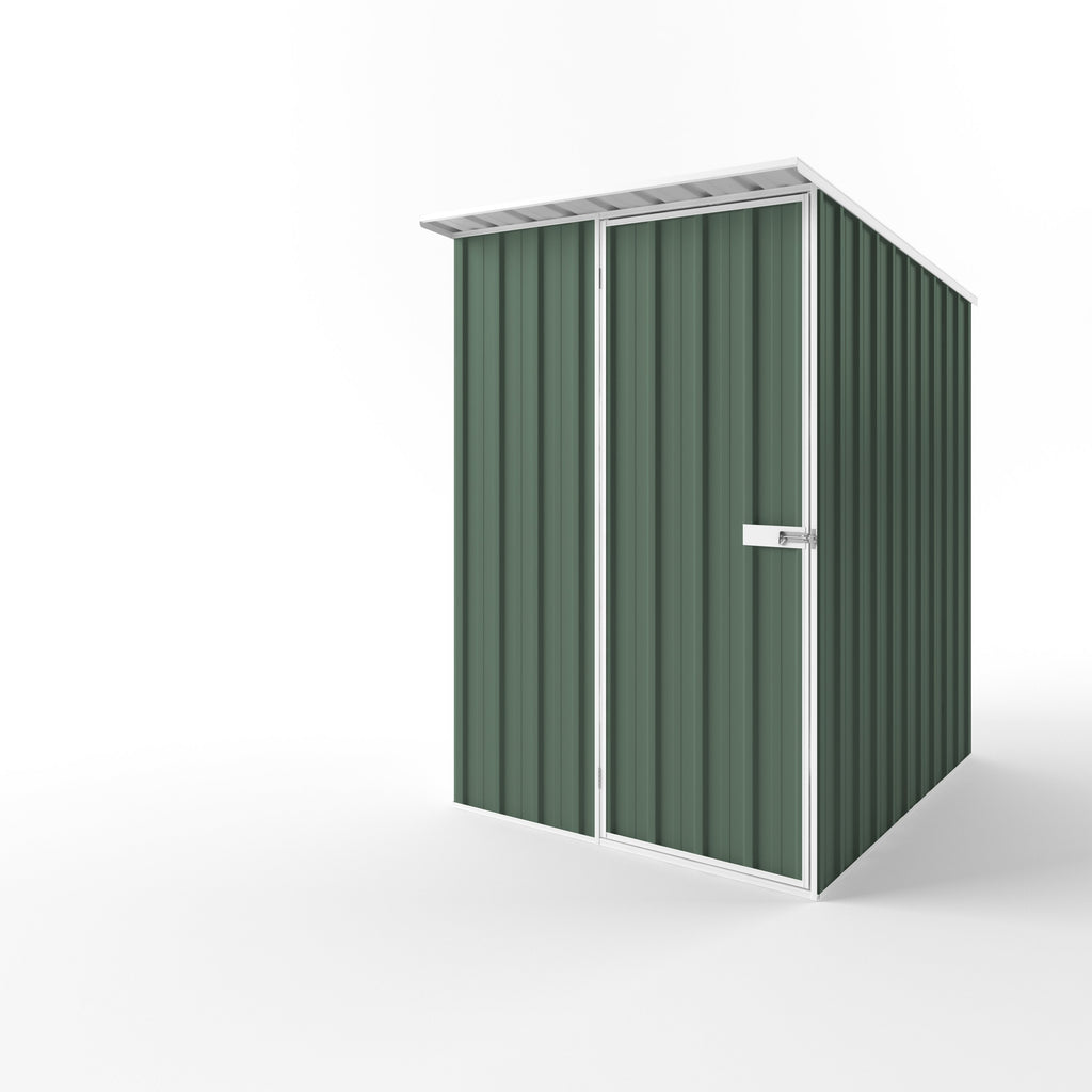 Skillion Roof Garden Shed 1.50m (w) x 1.90m (d) Standard - 2.10m Rivergum Colour