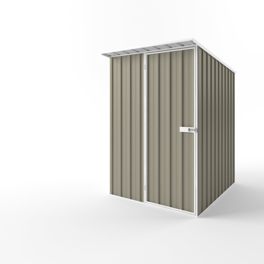 Skillion Roof Garden Shed 1.50m (w) x 1.90m (d) Standard - 2.10m Stone Colour