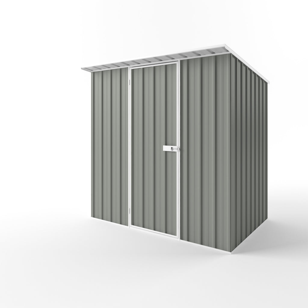 Skillion Roof Garden Shed 2.25m (w) x 1.50m (d) Standard - 2.10m Bush Smoke Colour