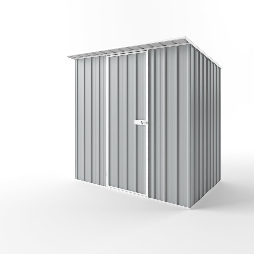 Skillion Roof Garden Shed 2.25m (w) x 1.50m (d)x 2.10m (h)  Gull Grey Colour