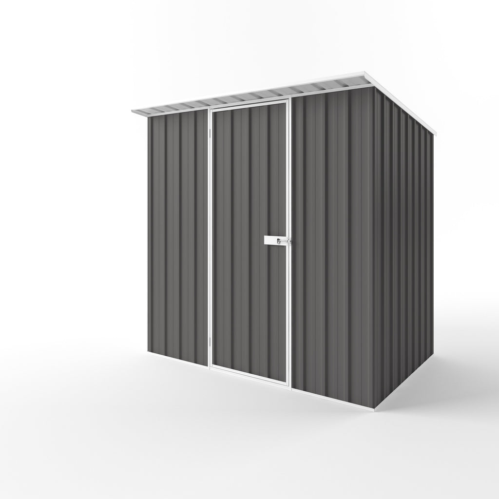 Skillion Roof Garden Shed 2.25m (w) x 1.50m (d)x 2.10m (h)  Slate Grey Colour