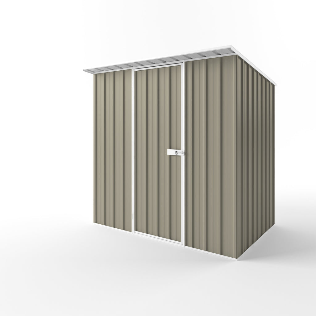 Skillion Roof Garden Shed 2.25m (w) x 1.50m (d)x 2.10m (h)  Stone Colour