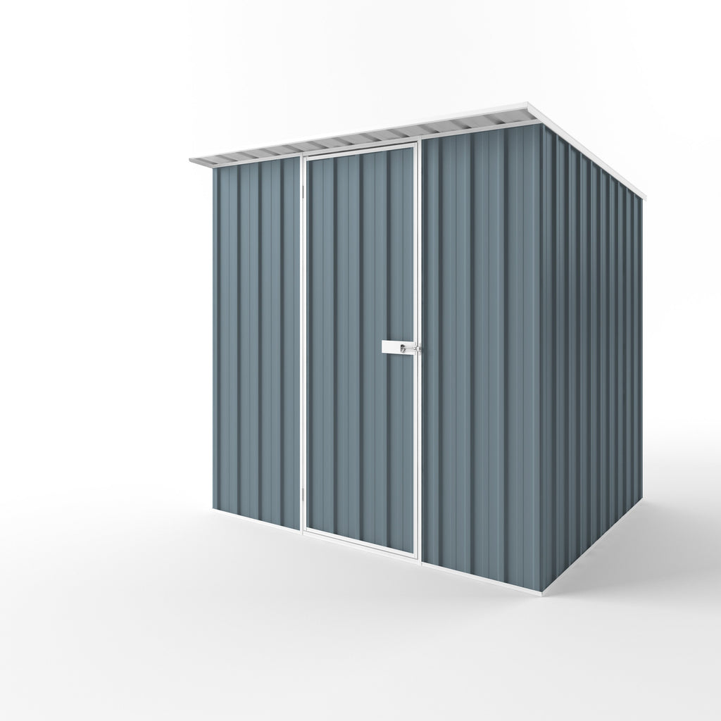 Skillion Roof Garden Shed 2.25m (w) x 1.90m (d) Standard - 2.10m Blue Horizon Colour