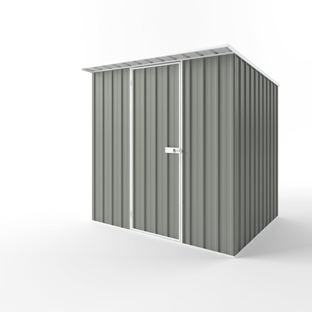 Skillion Roof Garden Shed 2.25m (w) x 1.90m (d)x 2.10m (h)  Bush Smoke Colour