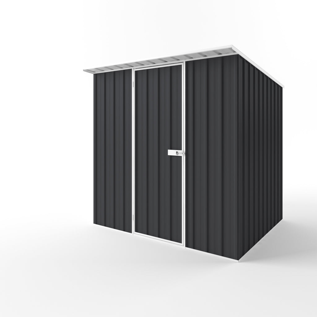 Skillion Roof Garden Shed 2.25m (w) x 1.90m (d)x 2.10m (h)  Iron Grey Colour