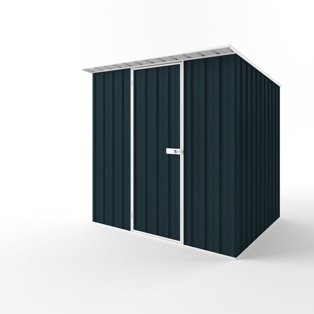 Skillion Roof Garden Shed 2.25m (w) x 1.90m (d) Standard - 2.10m Mountain Blue Colour