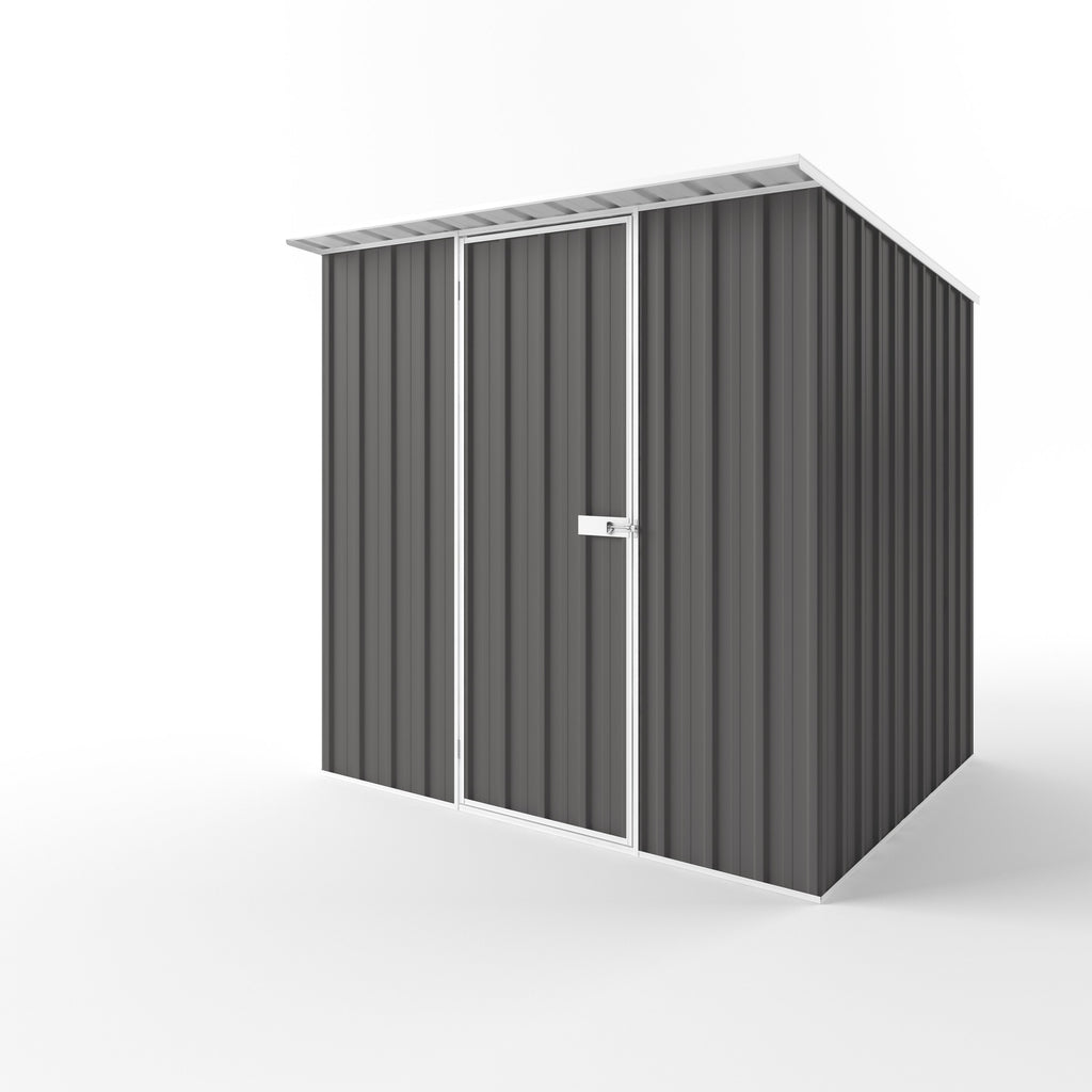Skillion Roof Garden Shed 2.25m (w) x 1.90m (d)x 2.10m (h)  Slate Grey Colour