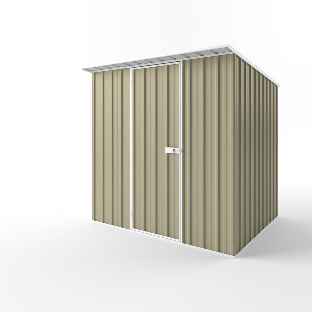 Skillion Roof Garden Shed 2.25m (w) x 1.90m (d)x 2.10m (h)  Wheat Colour