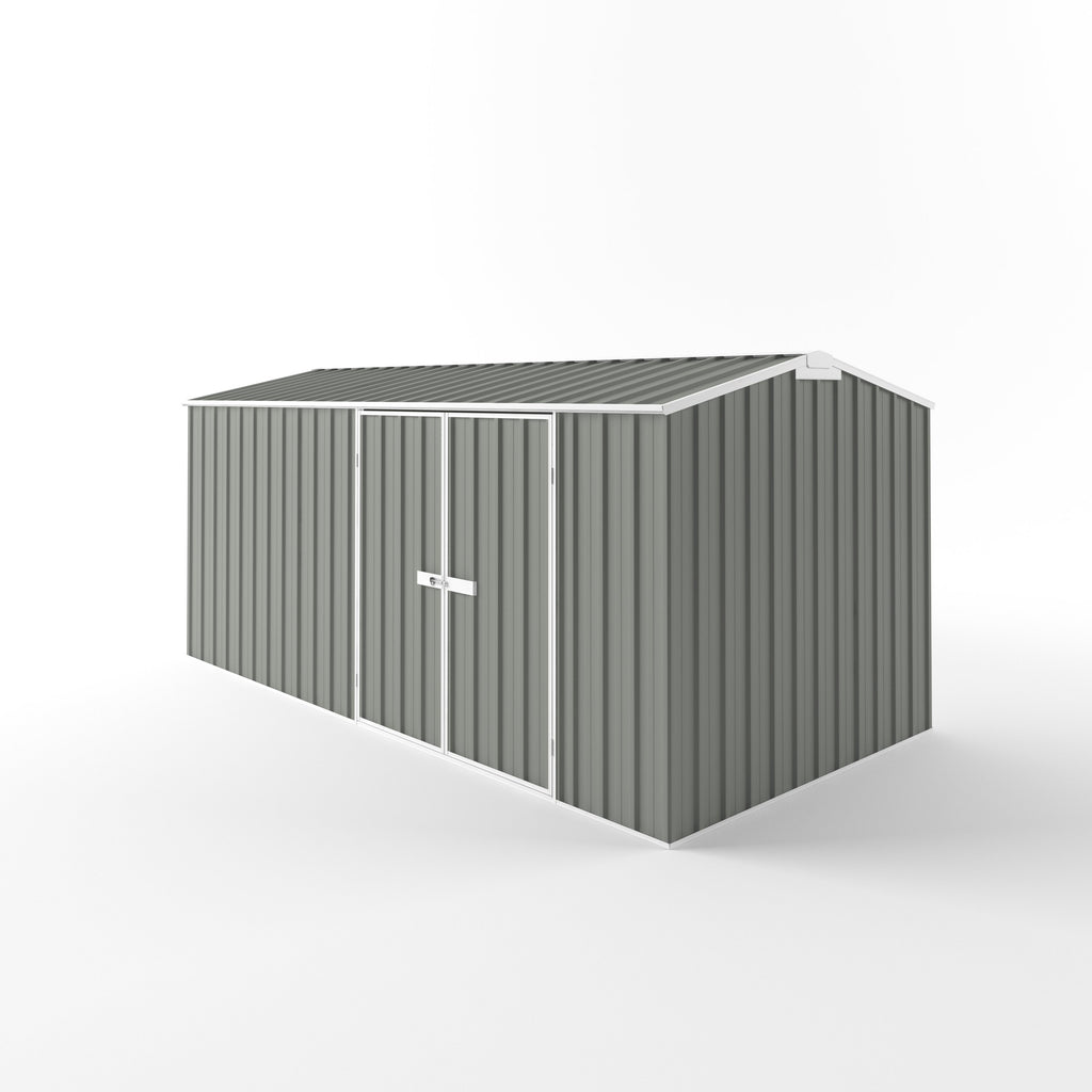 Truss Roof Garden Shed 4.50m (w) x 2.25m (d) Standard - 2.05m Bush Smoke Colour