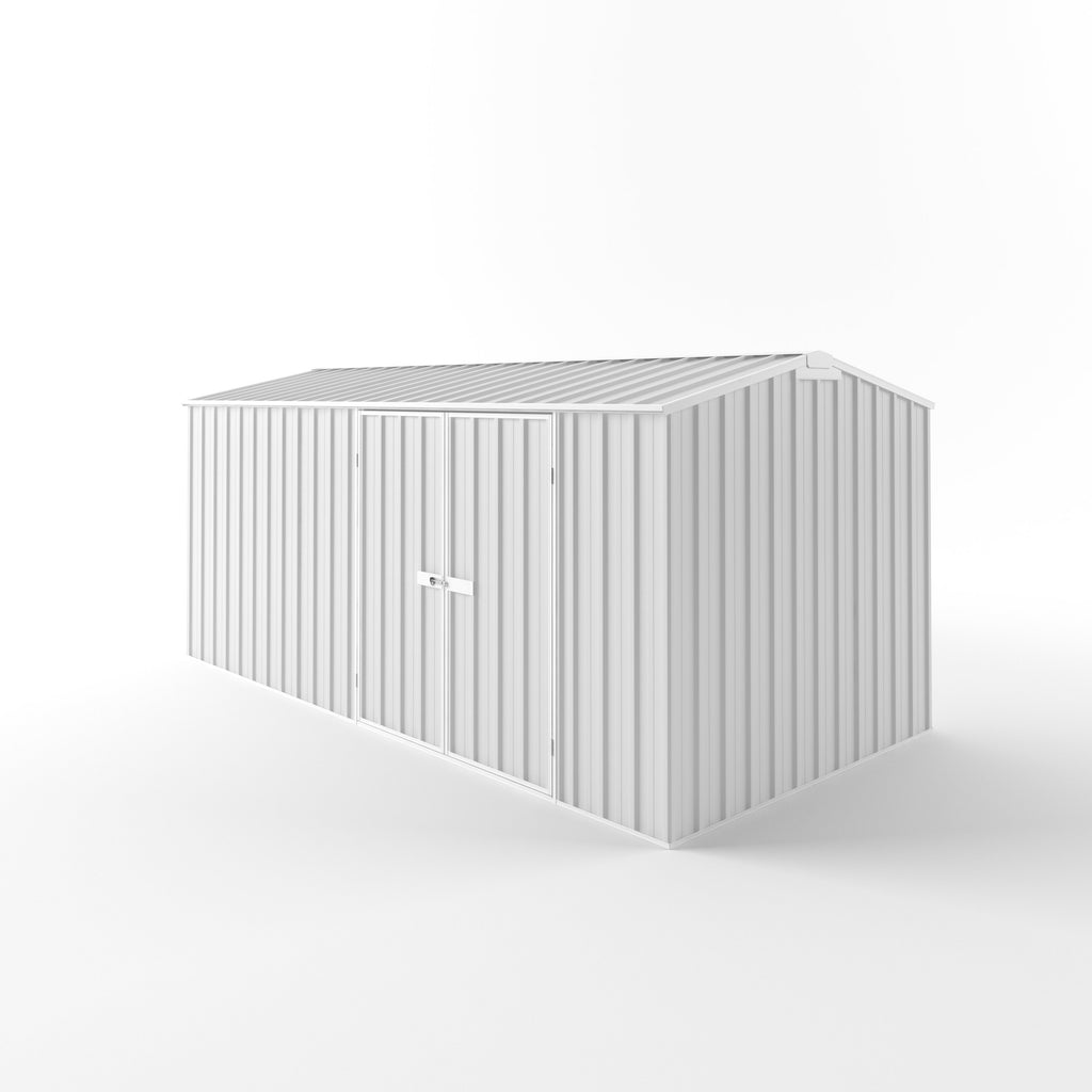 Truss Roof Garden Shed 4.50m (w) x 2.25m (d)x 2.05m (h)  Off White Colour