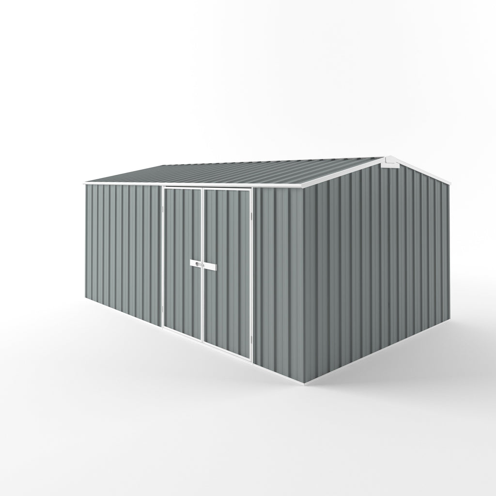 Truss Roof Garden Shed 4.50m (w) x 3.00m (d)x 2.10m (h)  Armour Grey Colour