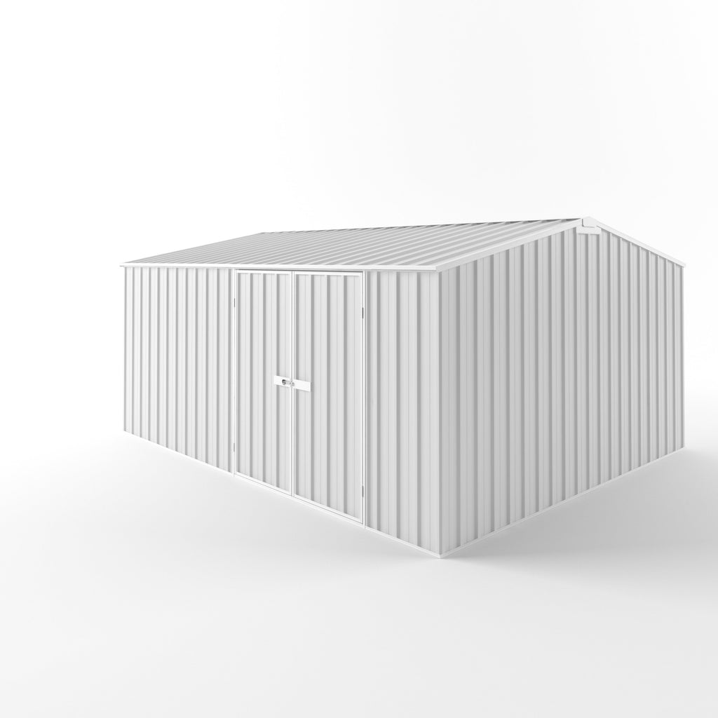 Truss Roof Garden Shed 4.50m (w) x 3.75m (d)x 2.18m (h)  Off White Colour