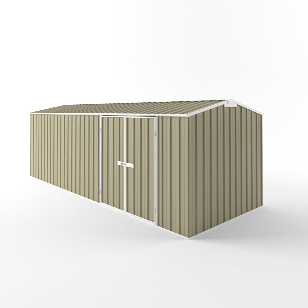 Truss Roof Garden Shed 6.00m (w) x 2.25m (d) Standard - 2.05m Wheat Colour