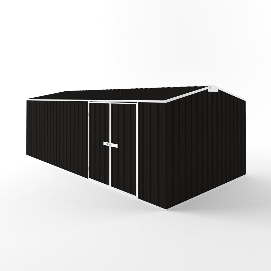 Truss Roof Garden Shed 6.00m (w) x 3.00m (d)x 2.10m (h)  Ebony Colour