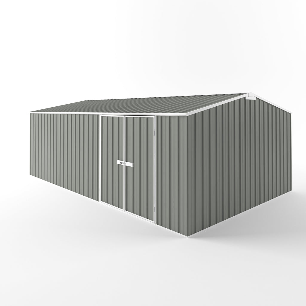 Truss Roof Garden Shed 6.00m (w) x 3.75m (d) Standard - 2.18m Bush Smoke Colour