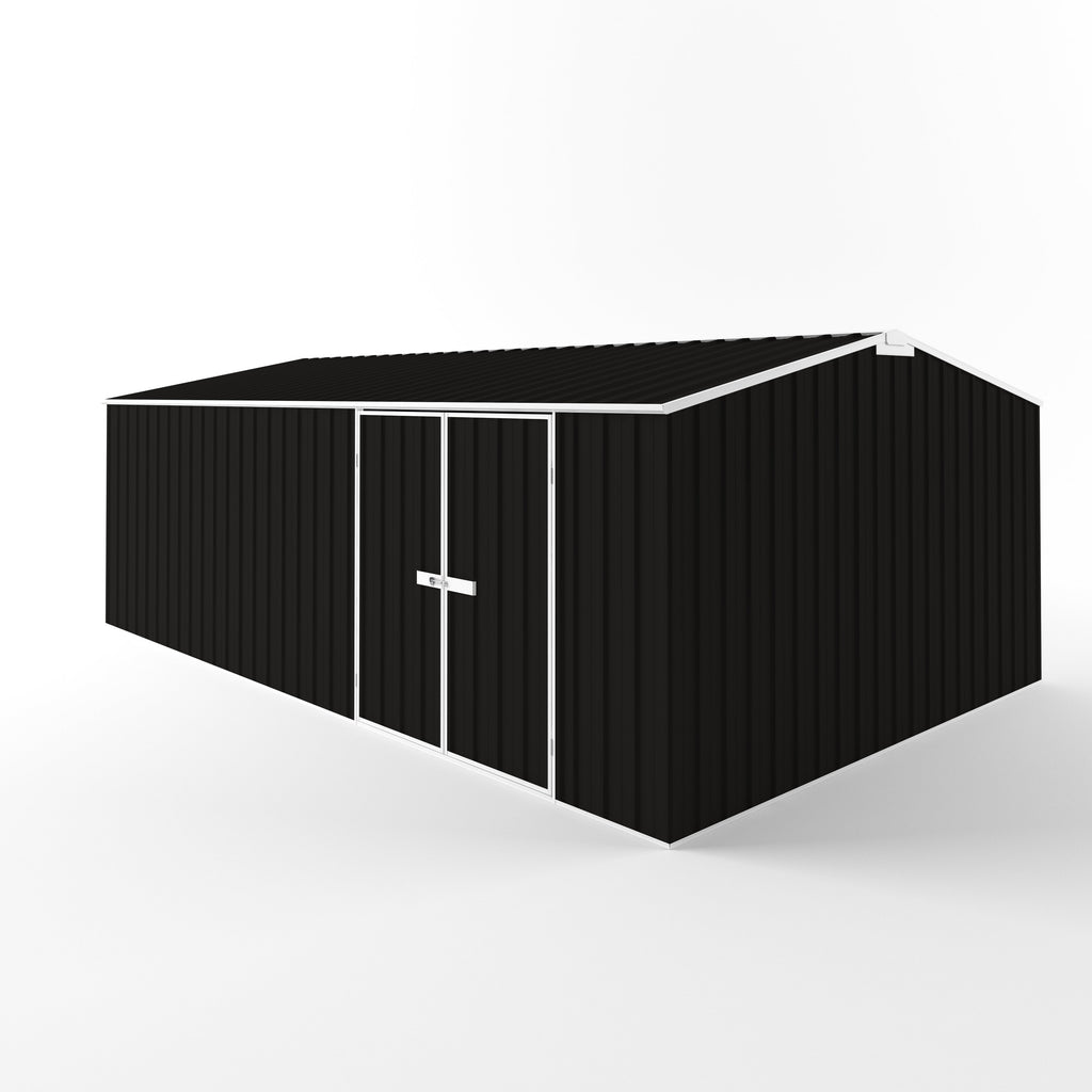 Truss Roof Garden Shed 6.00m (w) x 3.75m (d)x 2.18m (h)  Ebony Colour