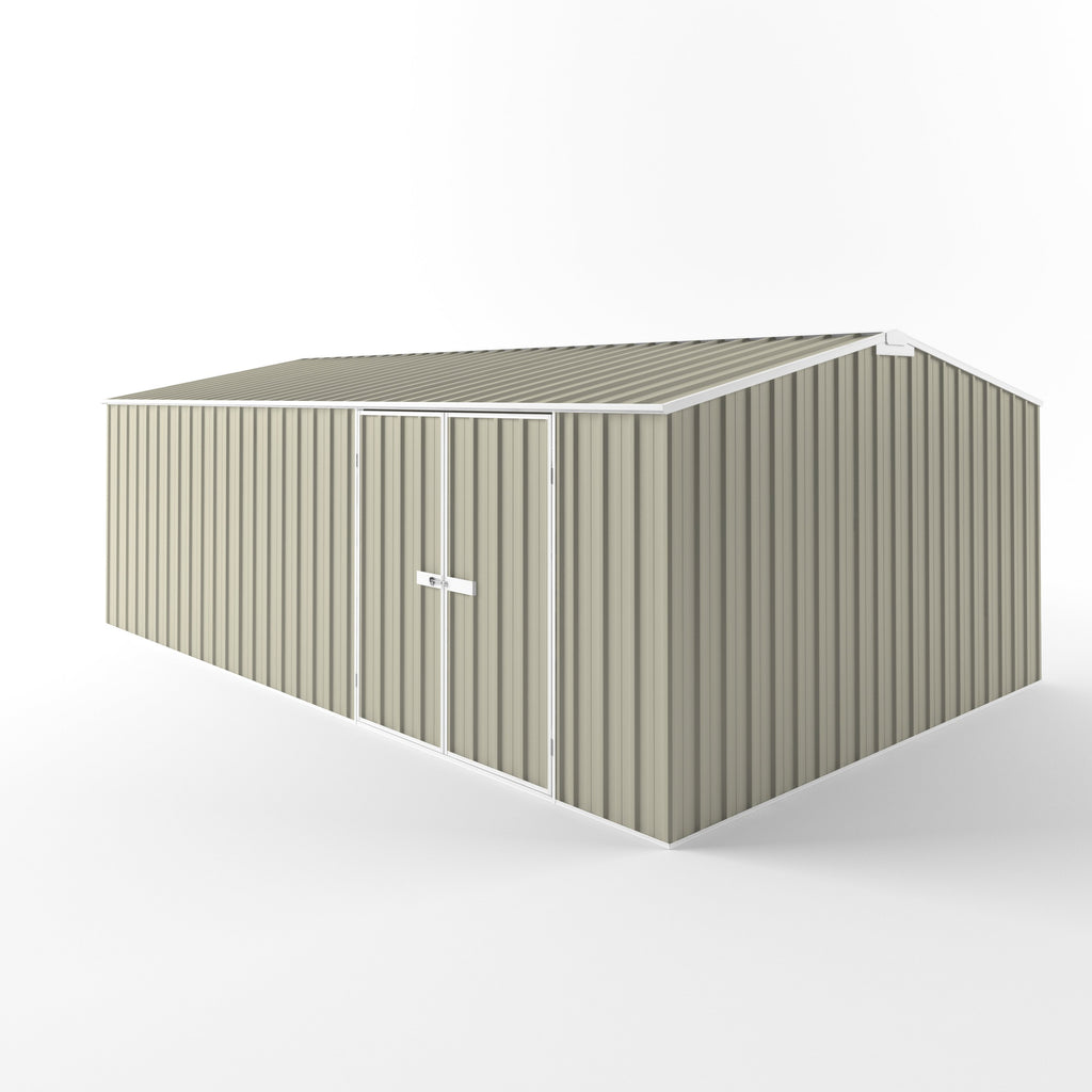 Truss Roof Garden Shed 6.00m (w) x 3.75m (d) Standard - 2.18m Merino Colour