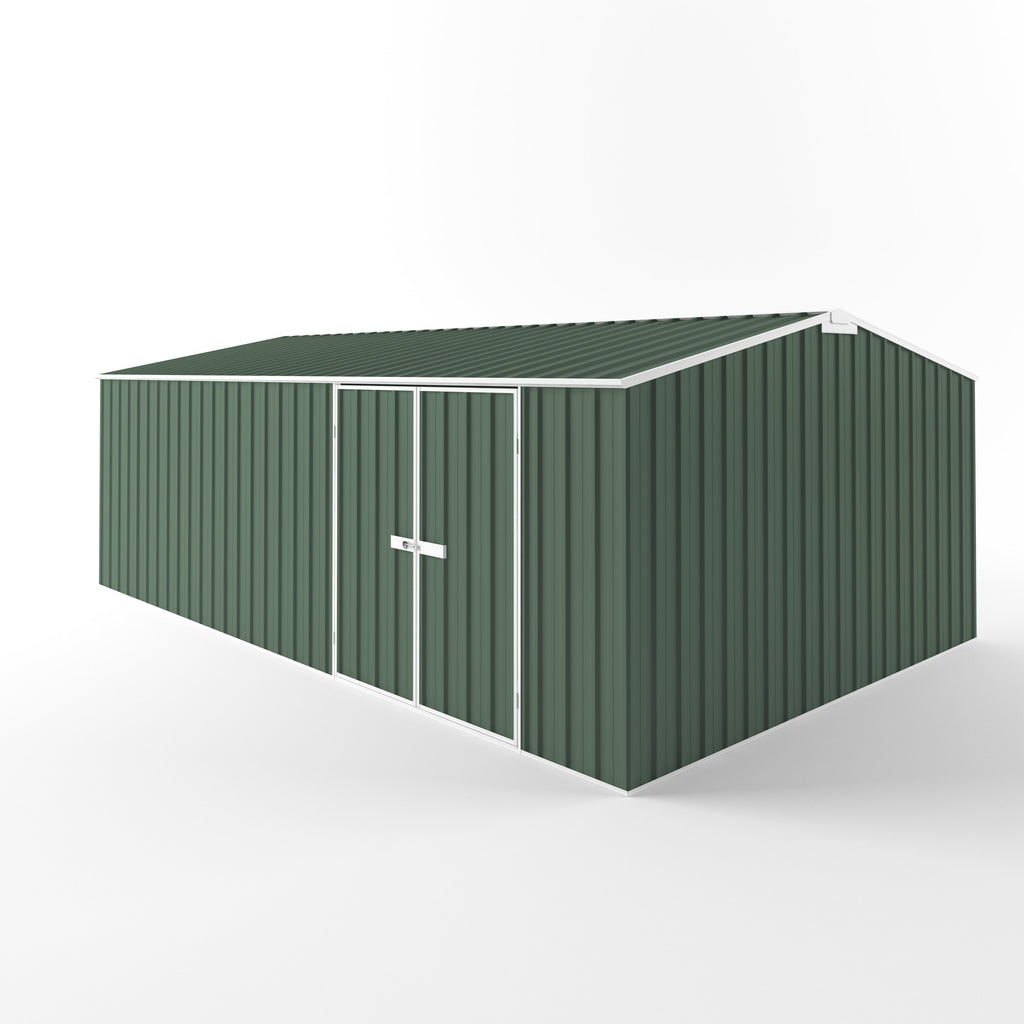 Truss Roof Garden Shed 6.00m (w) x 3.75m (d) Standard - 2.18m Rivergum Colour