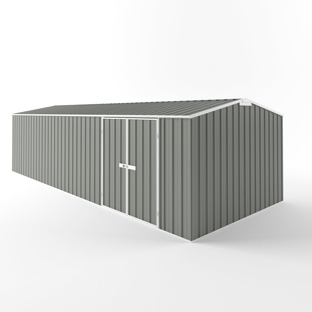 Truss Roof Garden Shed 7.50m (w) x 3.00m (d)x 2.10m (h)  Bush Smoke Colour