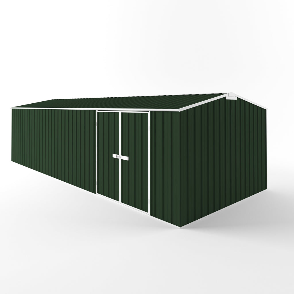 Truss Roof Garden Shed 7.50m (w) x 3.00m (d)x 2.10m (h)  Caulfield Green Colour