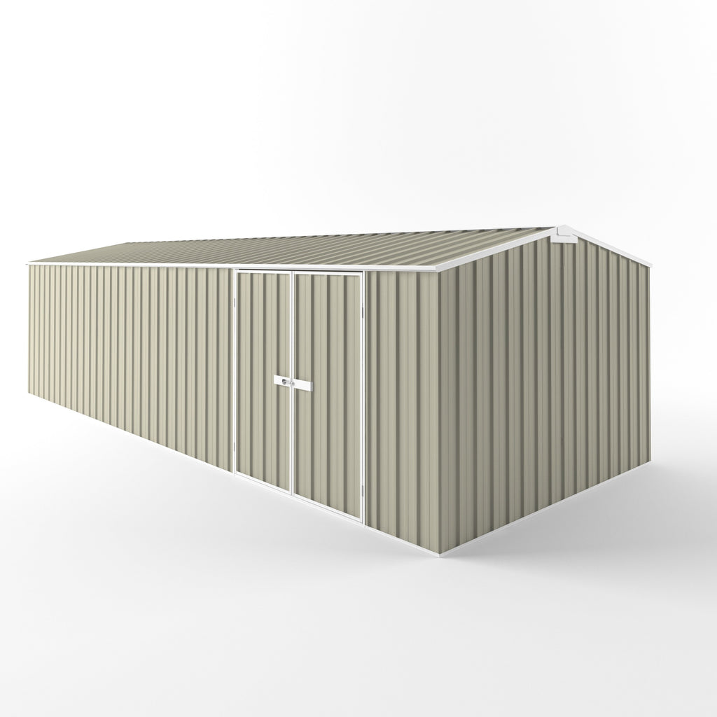 Truss Roof Garden Shed 7.50m (w) x 3.00m (d) Standard - 2.10m Merino Colour