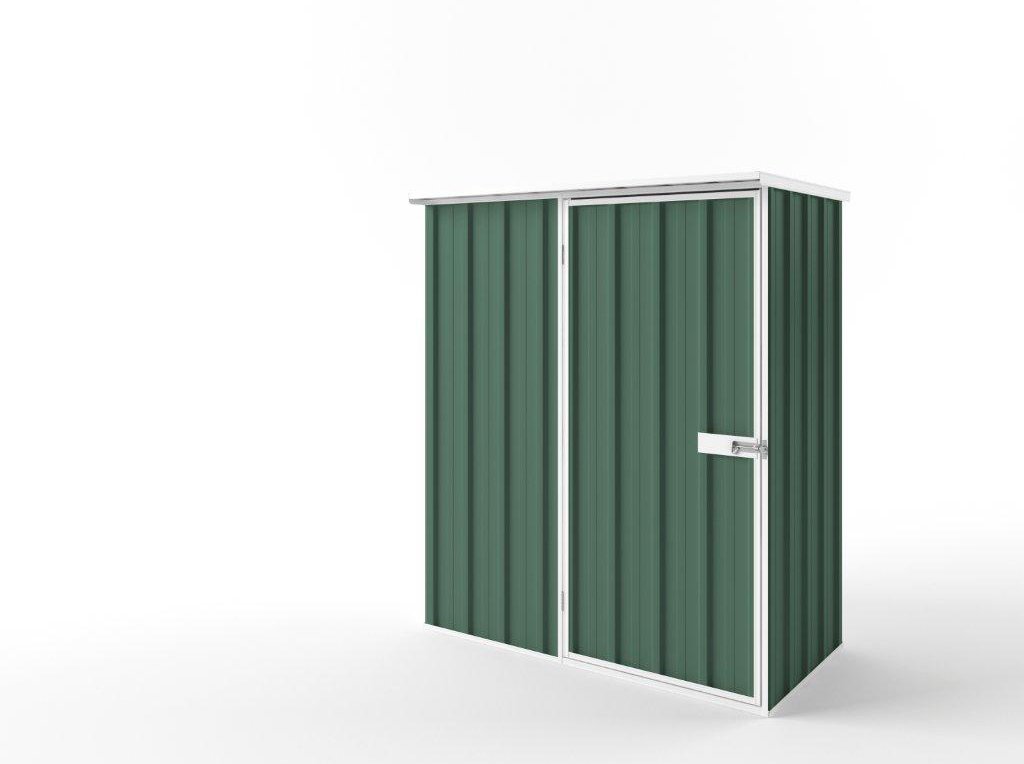 Flat Roof Garden Shed 1.50m (w) x 0.78m (d)x 1.82m (h)  Rivergum Colour