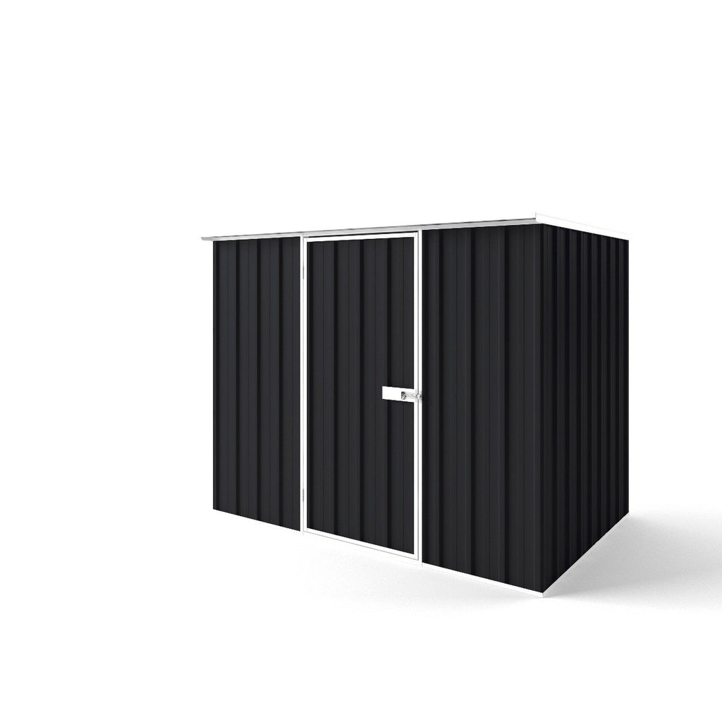Flat Roof Garden Shed 2.25m (w) x 1.50m (d)x 1.82m (h)  Monument Colour