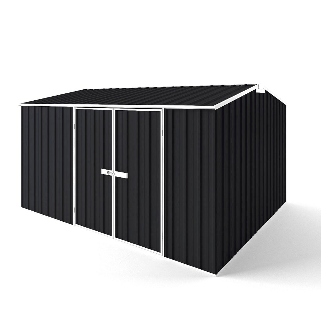 Gable Roof Garden Shed 3.75m (w) x 3.00m (d)x 2.10m (h)  Monument Colour