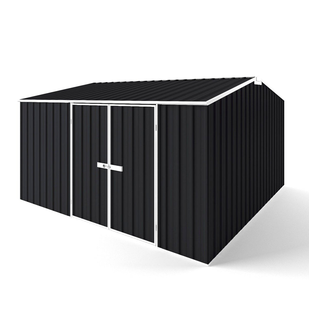 Gable Roof Garden Shed 3.75m (w) x 3.75m (d)x 2.18m (h)  Monument Colour