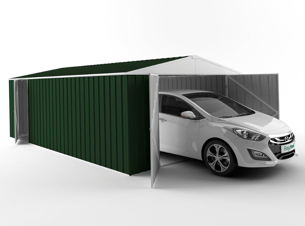 Garage Shed 6.00m (w) x 3.00m (d)x 2.10m (h)  Caulfield Green Colour