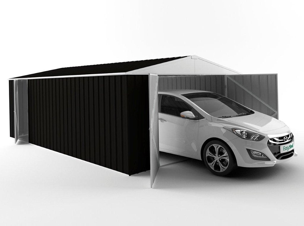 Garage Shed 4.50m (w) x 3.00m (d)x 2.10m (h)  Ebony Colour