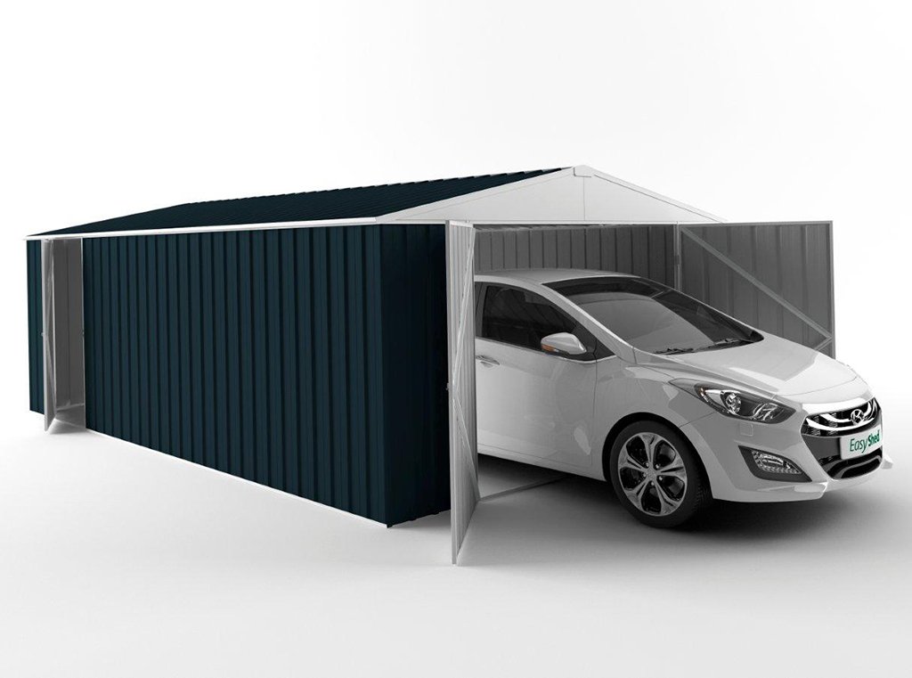 Garage Shed 4.50m (w) x 3.75m (d)x 2.18m (h)  Mountain Blue Colour