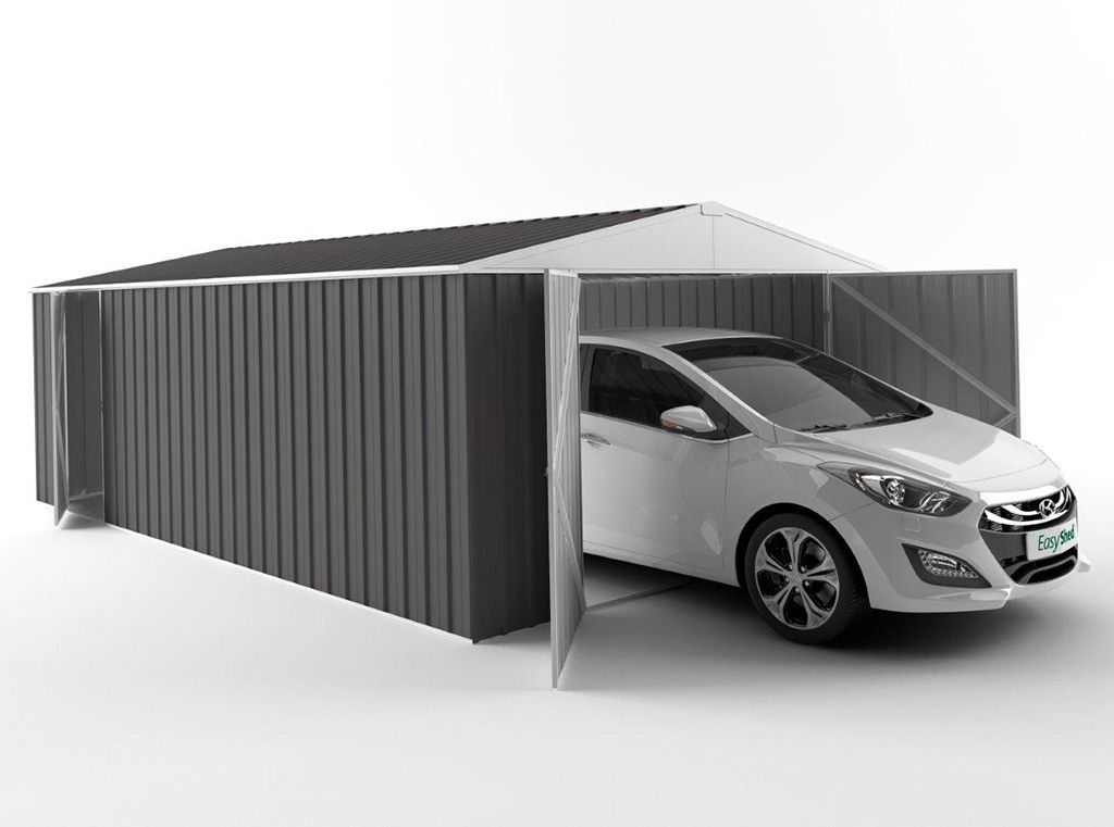 Garage Shed 7.50m (w) x 3.75m (d)x 2.48m (h)  Slate Grey Colour