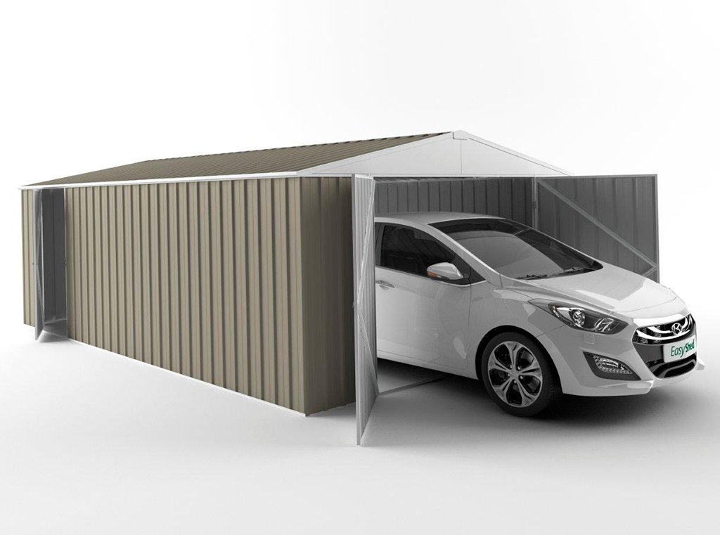 Garage Shed 7.50m (w) x 3.00m (d)x 2.10m (h)  Stone Colour