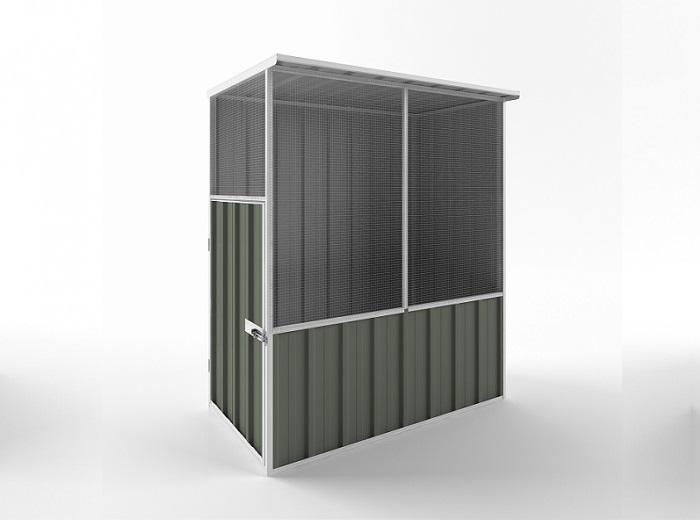 Aviary Pet House 1.50m (w) x 0.78m (d)x 1.82m (h)  Smooth Cream Colour