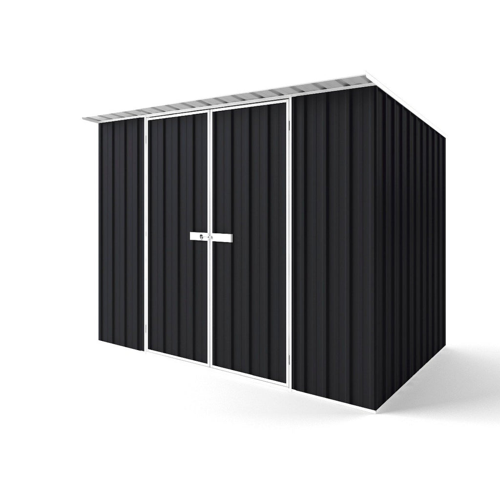 Skillion Roof Garden Shed 3.00m (w) x 1.90m (d)x 2.10m (h)  Monument Colour
