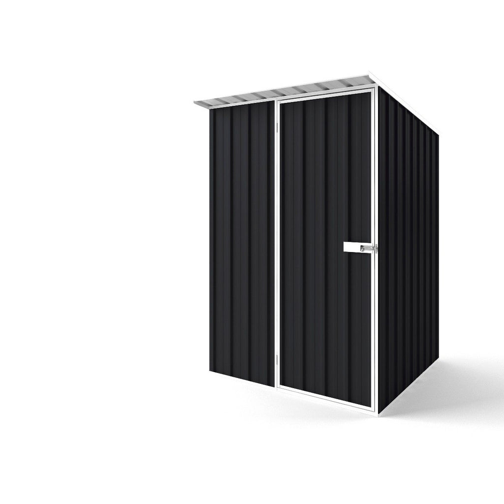 Skillion Roof Garden Shed 1.50m (w) x 1.50m (d) Standard - 2.10m Monument Colour