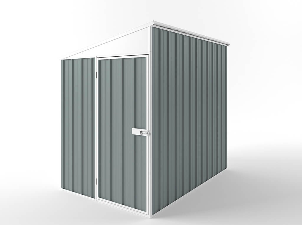 Skillion Roof Garden Shed 1.50m (w) x 2.25m (d)x 2.10m (h)  Armour Grey Colour