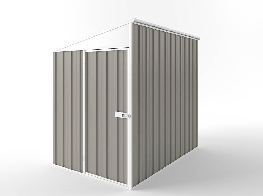 Skillion Roof Garden Shed 1.50m (w) x 2.25m (d) Standard - 2.10m Birch Colour