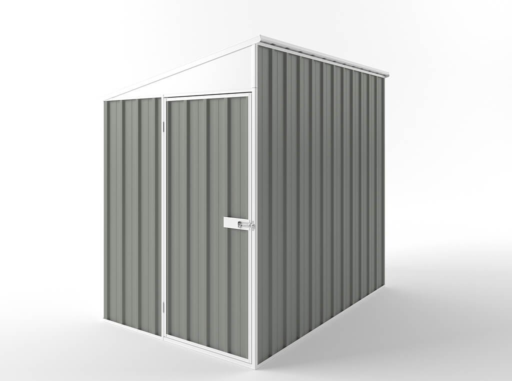 Skillion Roof Garden Shed 1.50m (w) x 2.25m (d)x 2.10m (h)  Bush Smoke Colour