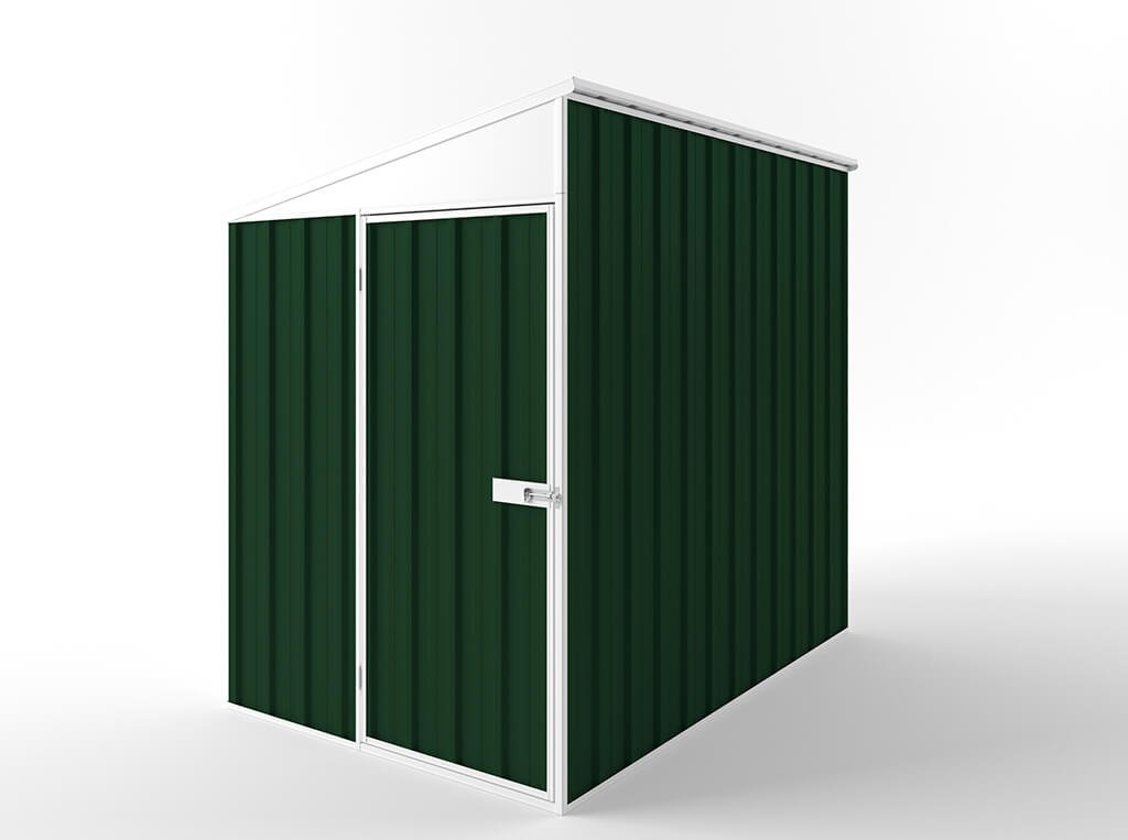 Skillion Roof Garden Shed 1.50m (w) x 2.25m (d)x 2.10m (h)  Caulfield Green Colour