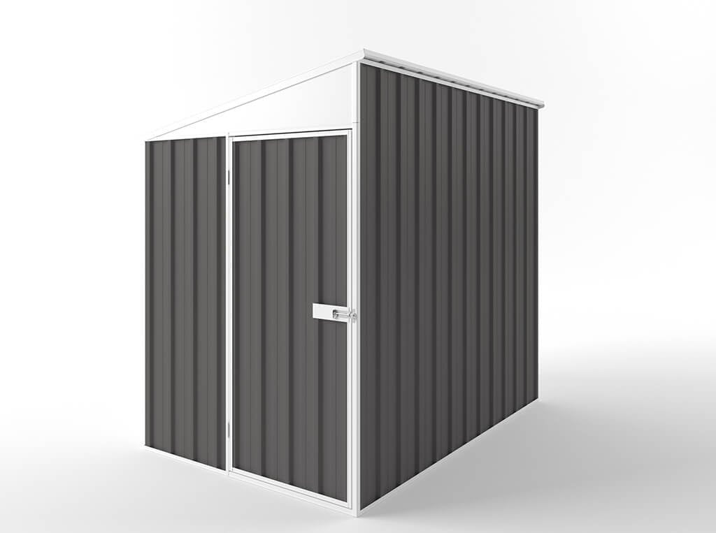 Skillion Roof Garden Shed 1.50m (w) x 2.25m (d) Standard - 2.10m Slate Grey Colour