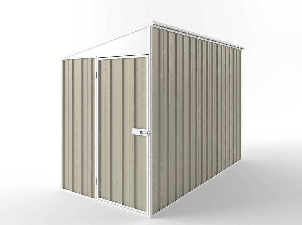 Skillion Roof Garden Shed 1.50m (w) x 3.00m (d) Standard - 2.10m Merino Colour