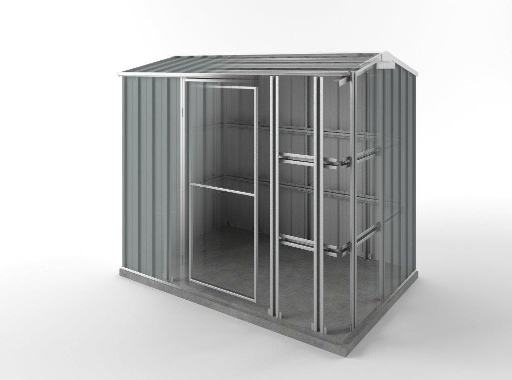 Storm Shed 2.25m (w) x 1.50m (d)x 1.97m (h)  Armour Grey Colour