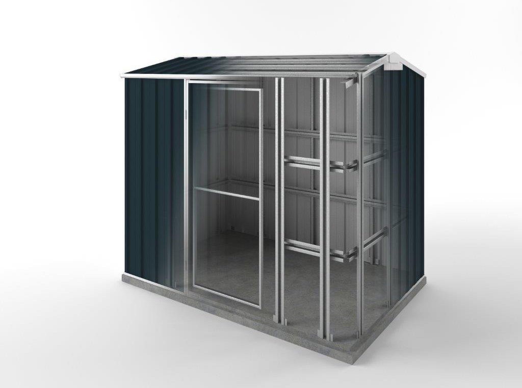 Storm Shed 2.25m (w) x 1.50m (d) Standard - 1.97m Mountain Blue Colour