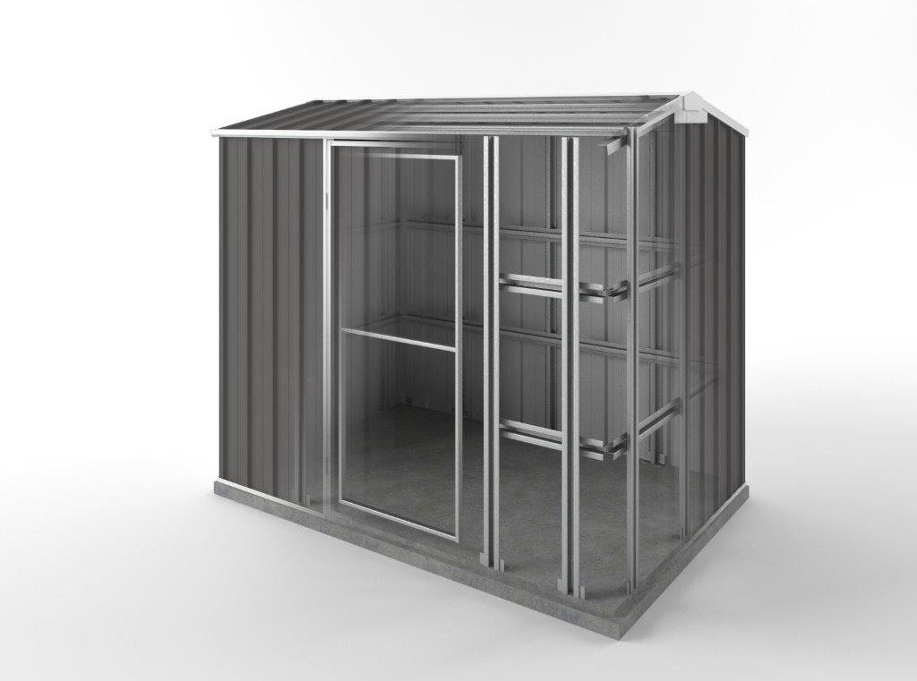 Storm Shed 2.25m (w) x 1.50m (d)x 1.97m (h)  Slate Grey Colour